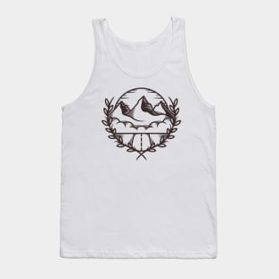 Mountain Nature Crest Tank Top